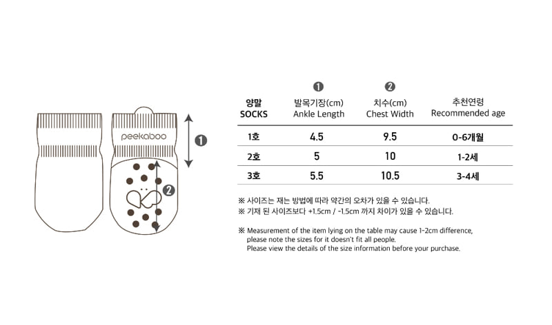 Peekaboo - Korean Baby Fashion - #babywear - PamPam Character Socks Set (set of 3) - 8