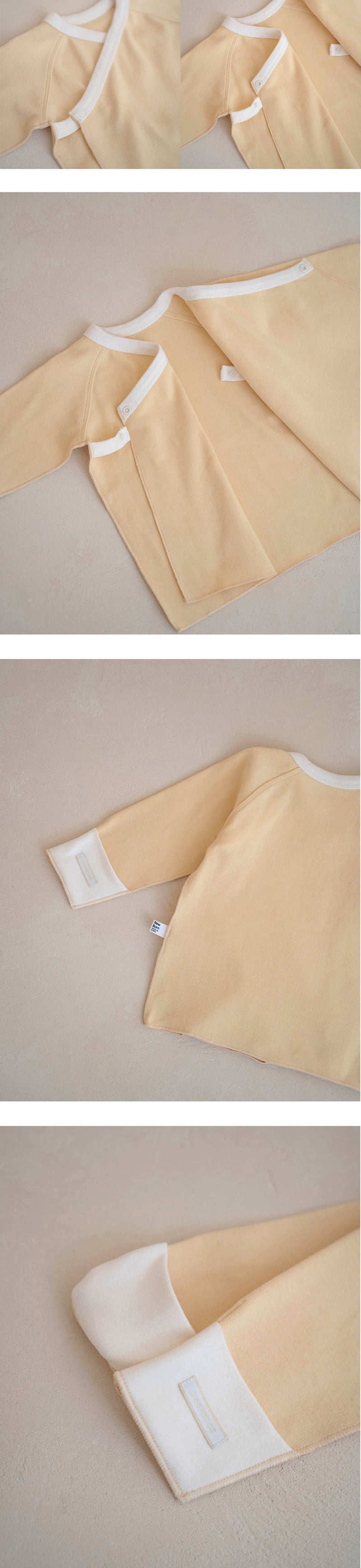 Peekaboo - Korean Baby Fashion - #babywear - Daisy Top Bottom Newborn Set - 7