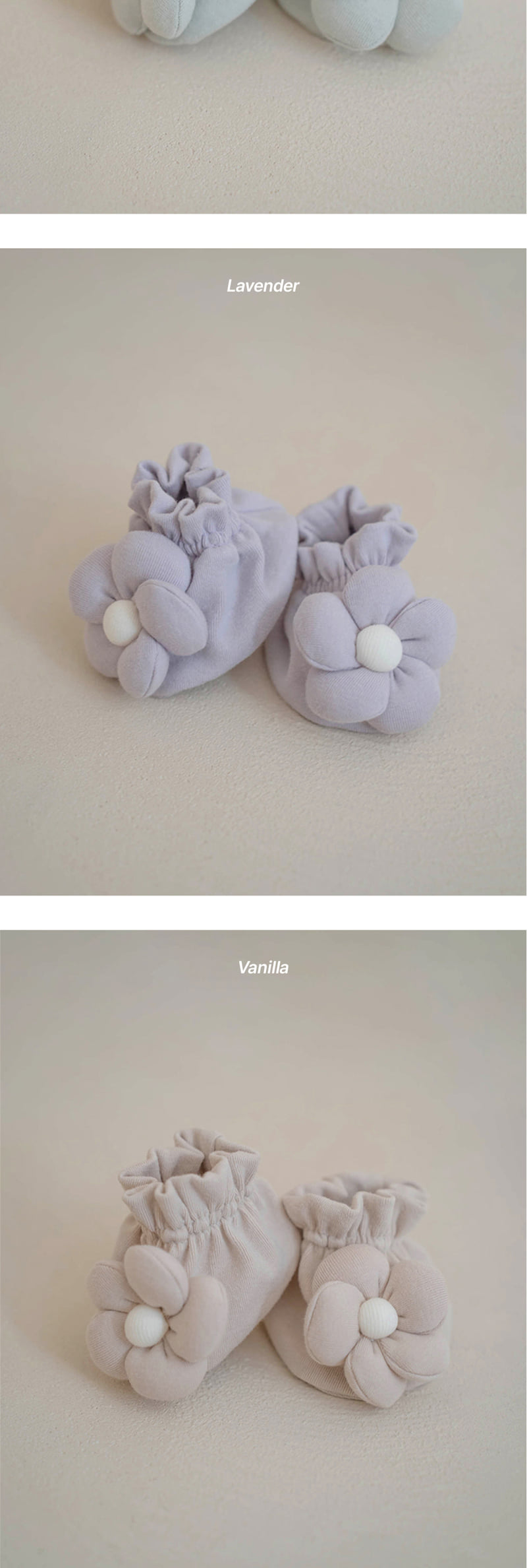 Peekaboo - Korean Baby Fashion - #onlinebabyboutique - Daisy Foot Warmers - 4