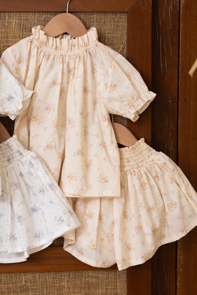 Perrobebe - Korean Children Fashion - #discoveringself - Lilya Flower Blouse - 11