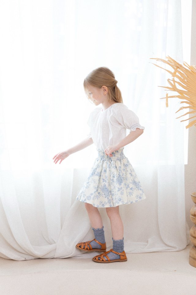 Perrobebe - Korean Children Fashion - #kidzfashiontrend - Chrissy Shirred Blouse - 5