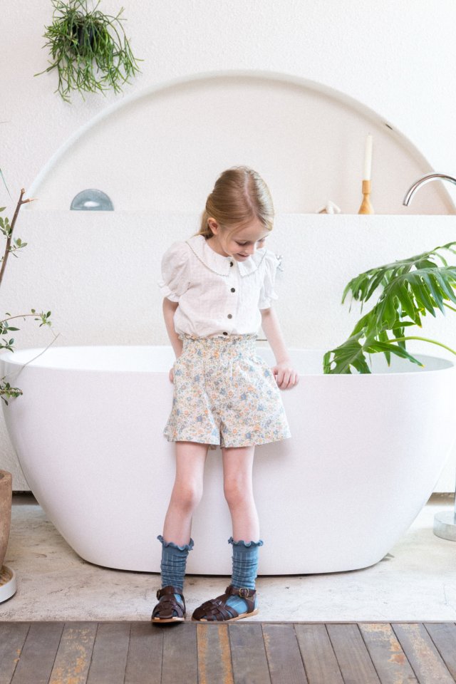 Perrobebe - Korean Children Fashion - #Kfashion4kids - Siena Shirred Pants - 4