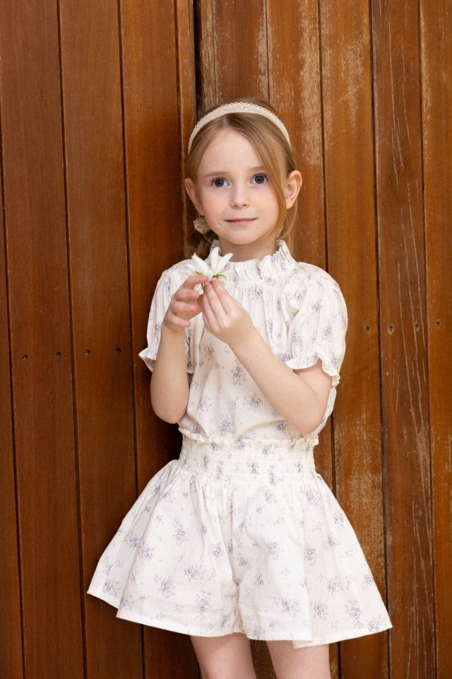 Perrobebe - Korean Children Fashion - #minifashionista - Lilya Flower Pants - 2