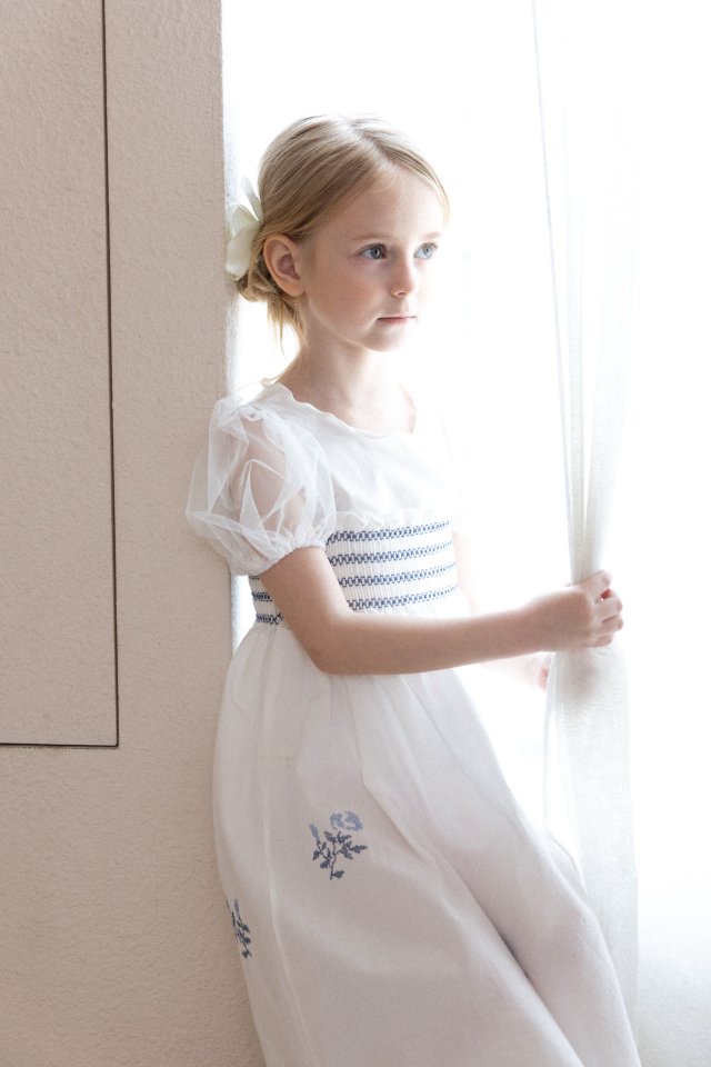 Perrobebe - Korean Children Fashion - #minifashionista - Selene Mesh Puff Tee - 11