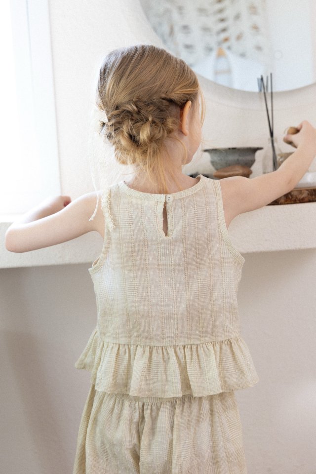 Perrobebe - Korean Children Fashion - #todddlerfashion - Aila Check Blouse - 7