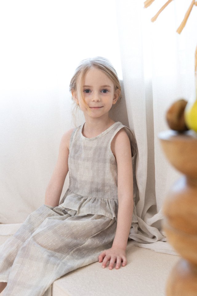 Perrobebe - Korean Children Fashion - #toddlerclothing - Aila Check Blouse - 8