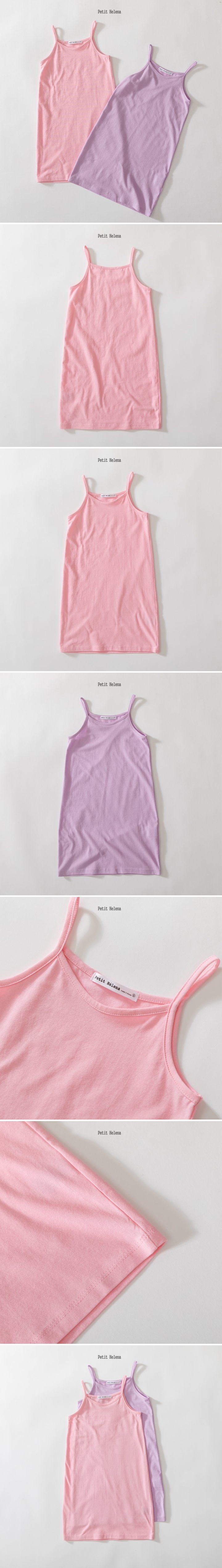 Petit Helena - Korean Children Fashion - #childrensboutique - Sleeveless Silket One Piece