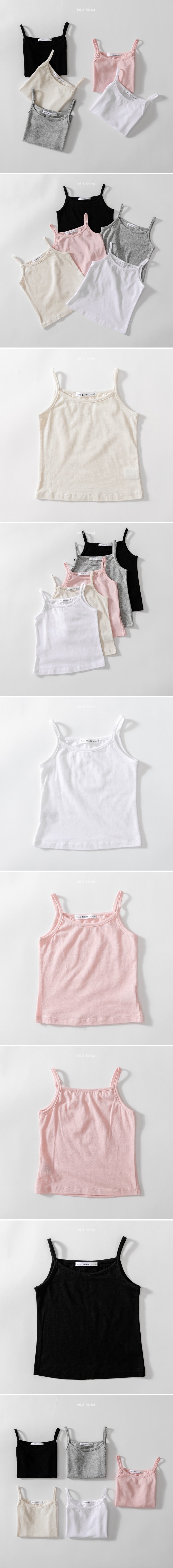 Petit Helena - Korean Children Fashion - #discoveringself - String Sleeveless