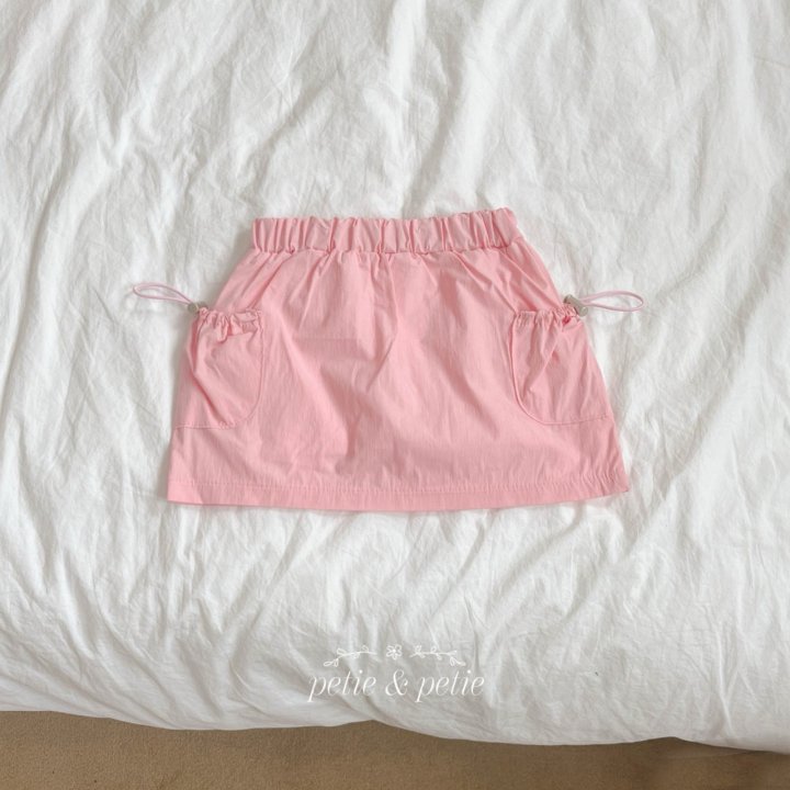 Petit & Petit - Korean Children Fashion - #Kfashion4kids - String Pocket Skirt - 2