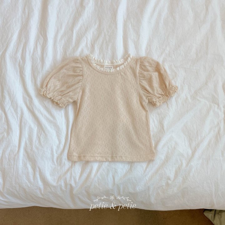 Petit & Petit - Korean Children Fashion - #Kfashion4kids - Rosie Lace Tee - 3