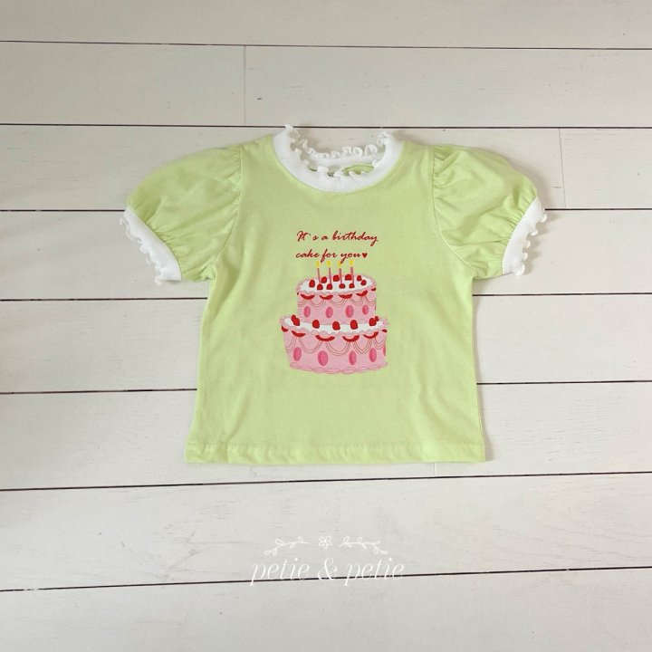 Petit & Petit - Korean Children Fashion - #Kfashion4kids - Cake Tee - 3