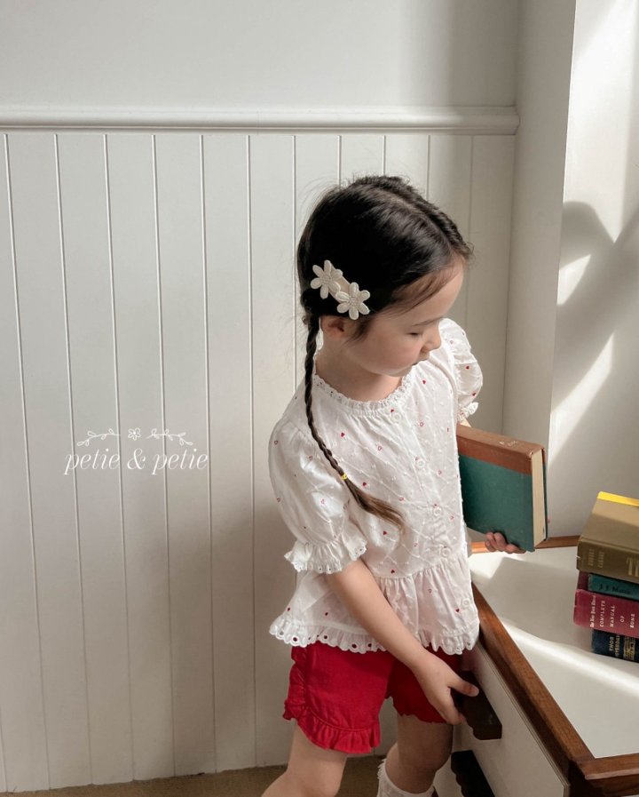 Petit & Petit - Korean Children Fashion - #childofig - Love Blouse - 6