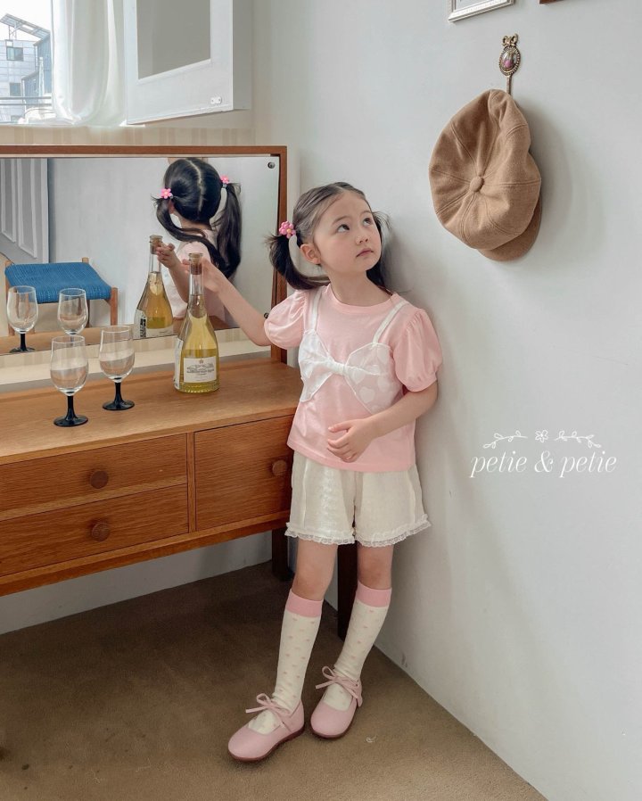 Petit & Petit - Korean Children Fashion - #childofig - Nana Lace Line Pants - 11