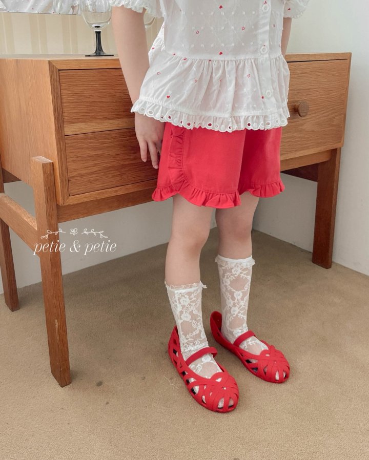 Petit & Petit - Korean Children Fashion - #childofig - Candy Frill Pants - 6