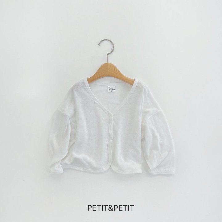 Petit & Petit - Korean Children Fashion - #childofig - Linen Cardigan - 4