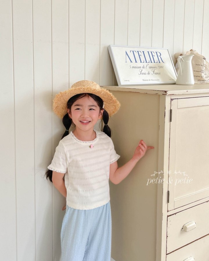 Petit & Petit - Korean Children Fashion - #childofig - Rose Lace Tee - 12