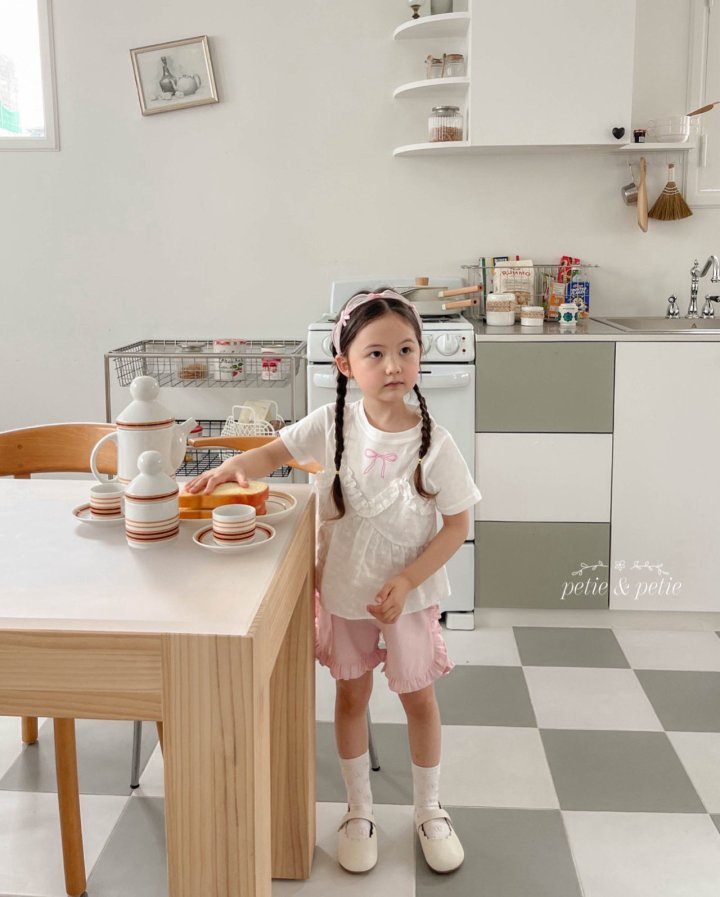Petit & Petit - Korean Children Fashion - #childofig - Sweet Bustier Tee - 4