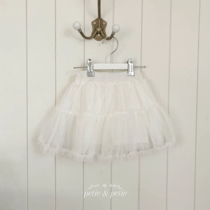 Petit & Petit - Korean Children Fashion - #childrensboutique - Tutu Skirt Leggings - 3