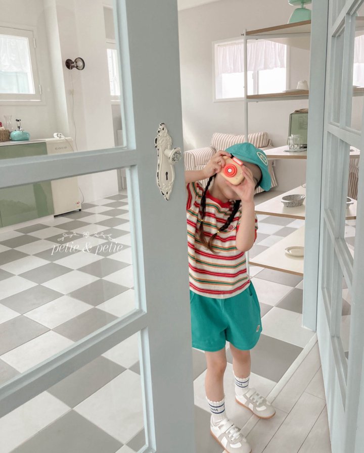 Petit & Petit - Korean Children Fashion - #designkidswear - Step Stripe Tee - 3