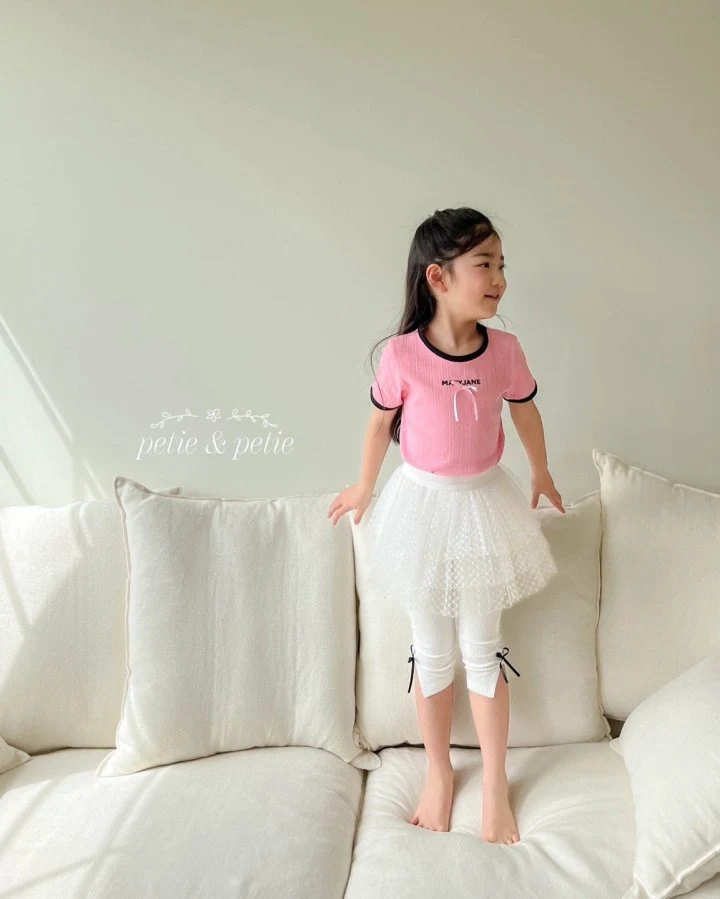 Petit & Petit - Korean Children Fashion - #designkidswear - Mary Jane Tee - 3