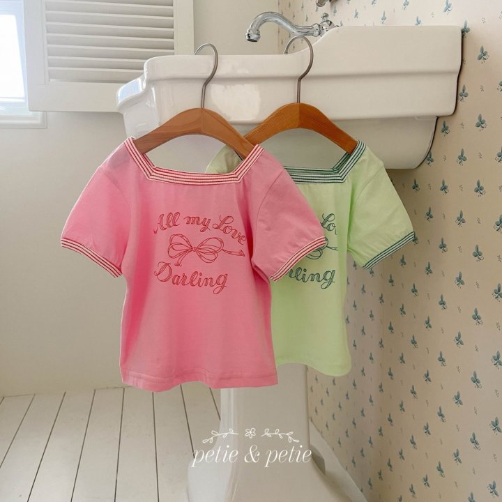 Petit & Petit - Korean Children Fashion - #designkidswear - Darling Tee - 12