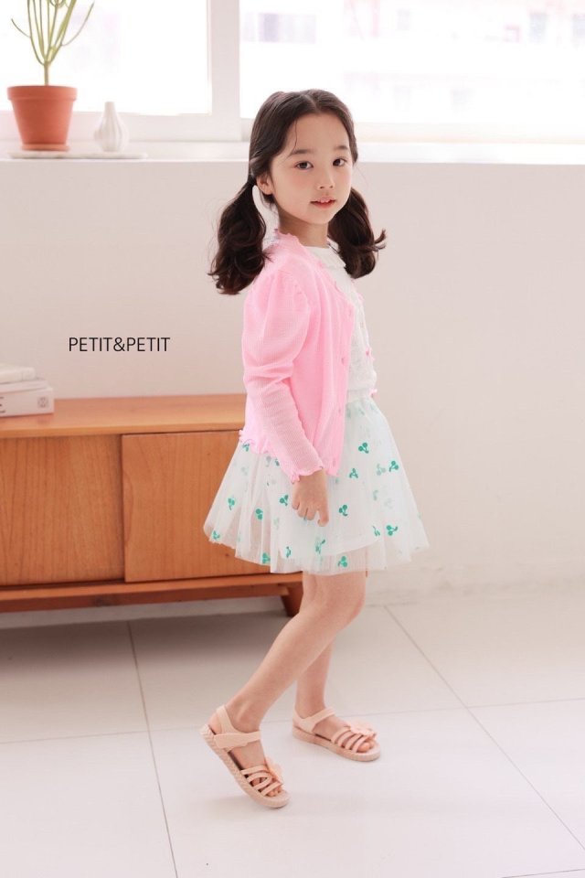 Petit & Petit - Korean Children Fashion - #designkidswear - See-through Cardigan - 9