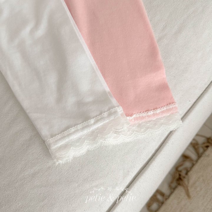Petit & Petit - Korean Children Fashion - #designkidswear - Plain Lace Leggings - 5