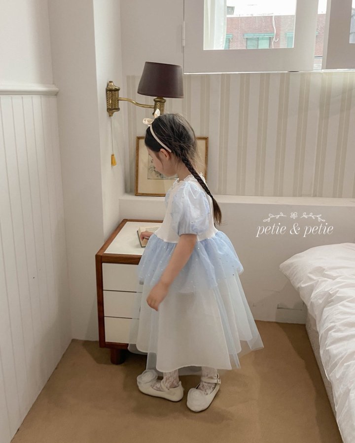 Petit & Petit - Korean Children Fashion - #discoveringself - Luna Dot Sha One-piece - 10