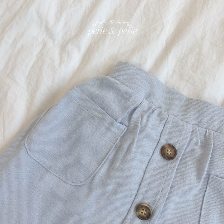 Petit & Petit - Korean Children Fashion - #discoveringself - Button Skirt - 5