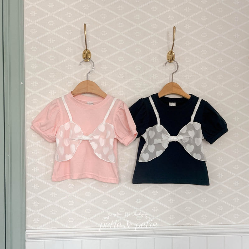 Petit & Petit - Korean Children Fashion - #discoveringself - Heart Bustier Tee - 12