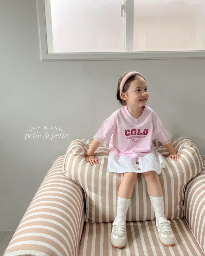 Petit & Petit - Korean Children Fashion - #discoveringself - Cold V-neck Tee - 7