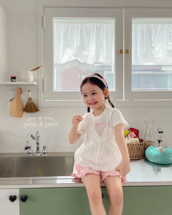 Petit & Petit - Korean Children Fashion - #discoveringself - Sweet Bustier Tee - 6