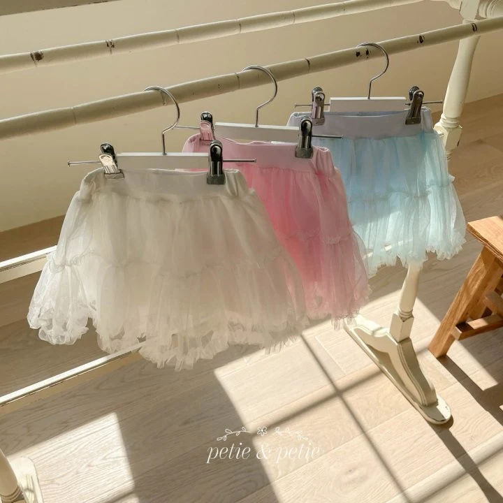 Petit & Petit - Korean Children Fashion - #discoveringself - Tutu Skirt Leggings - 5