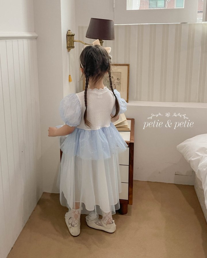 Petit & Petit - Korean Children Fashion - #fashionkids - Luna Dot Sha One-piece - 11