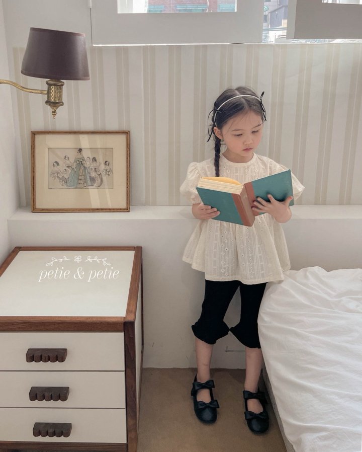 Petit & Petit - Korean Children Fashion - #fashionkids - Roa Embroidery Blouse - 9