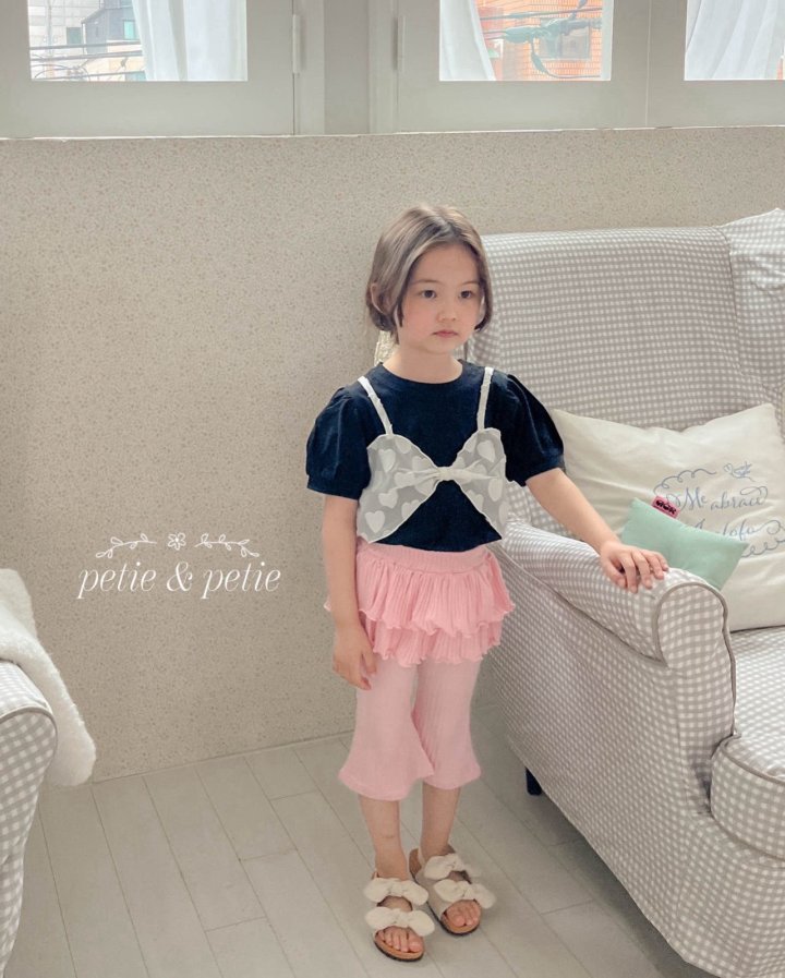 Petit & Petit - Korean Children Fashion - #fashionkids - Rib Cancan Bootcut Pants - 11