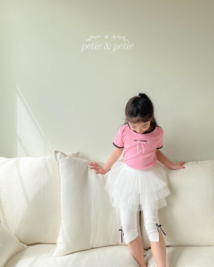 Petit & Petit - Korean Children Fashion - #fashionkids - Mary Jane Tee - 5