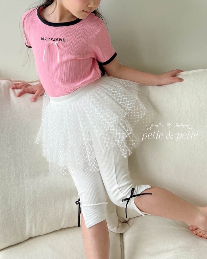 Petit & Petit - Korean Children Fashion - #fashionkids - Emily Mesh Skirt - 4