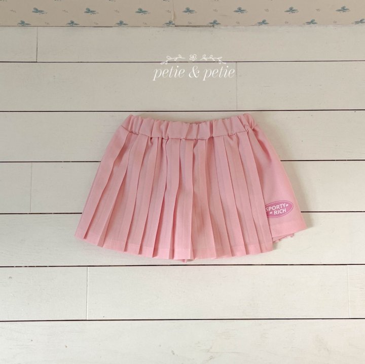 Petit & Petit - Korean Children Fashion - #kidsshorts - Pleated Skirt Pants - 2