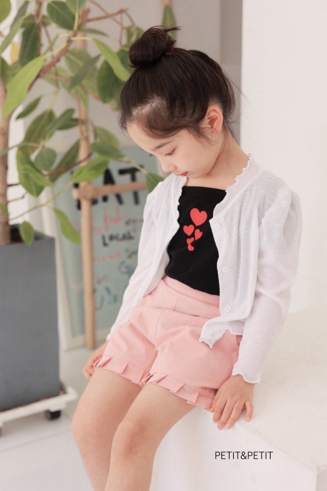 Petit & Petit - Korean Children Fashion - #kidsshorts - See-through Cardigan - 12