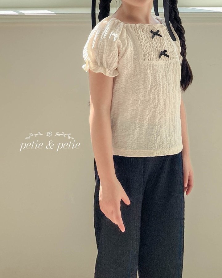 Petit & Petit - Korean Children Fashion - #kidsshorts - Smoke Blouse - 4