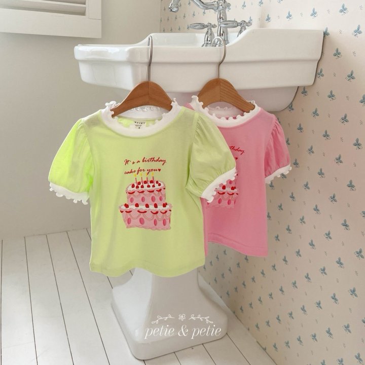 Petit & Petit - Korean Children Fashion - #kidsstore - Cake Tee