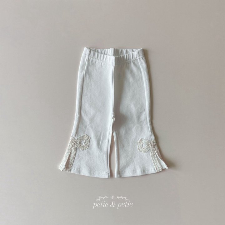 Petit & Petit - Korean Children Fashion - #kidzfashiontrend - Ribbon Trumpet Pants - 6