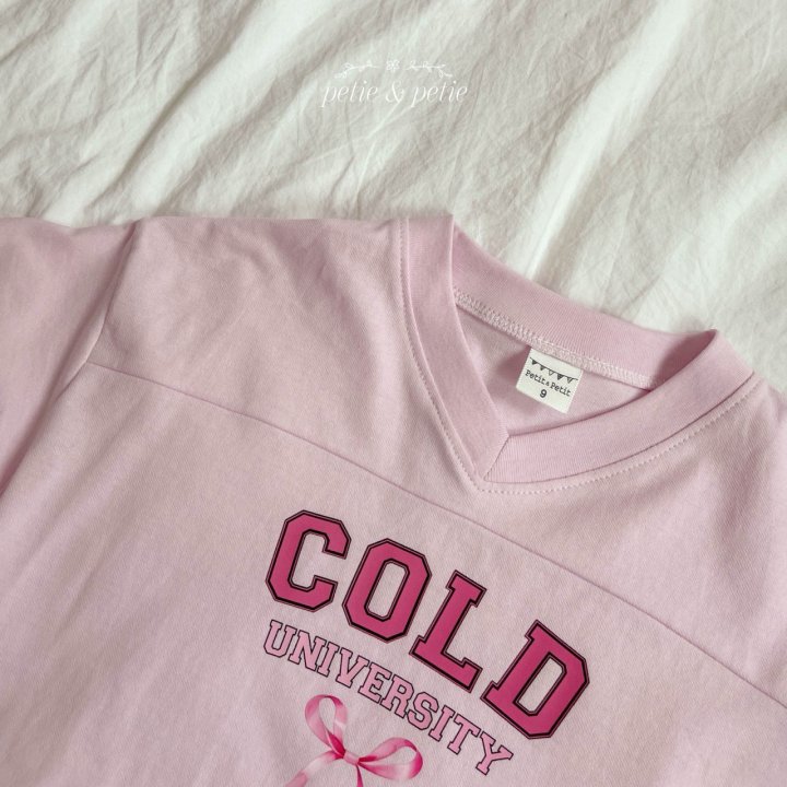 Petit & Petit - Korean Children Fashion - #kidzfashiontrend - Cold V-neck Tee - 11