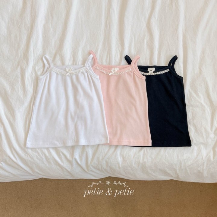 Petit & Petit - Korean Children Fashion - #kidzfashiontrend - Apple Lace Sleeveless