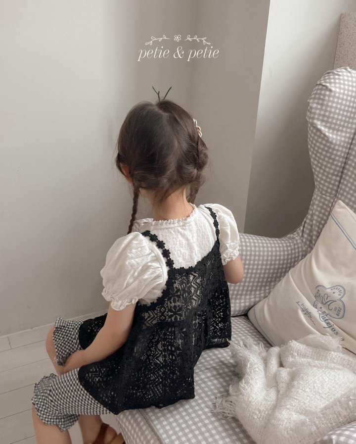 Petit & Petit - Korean Children Fashion - #littlefashionista - Lace Bustier - 6