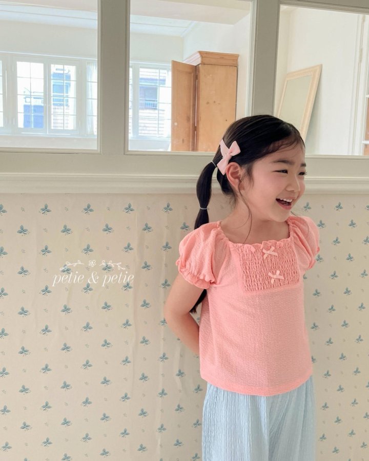Petit & Petit - Korean Children Fashion - #littlefashionista - Smoke Blouse - 7