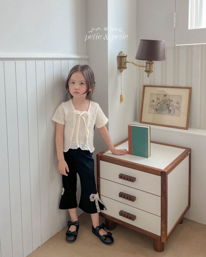 Petit & Petit - Korean Children Fashion - #magicofchildhood - Ribbon Trumpet Pants - 9