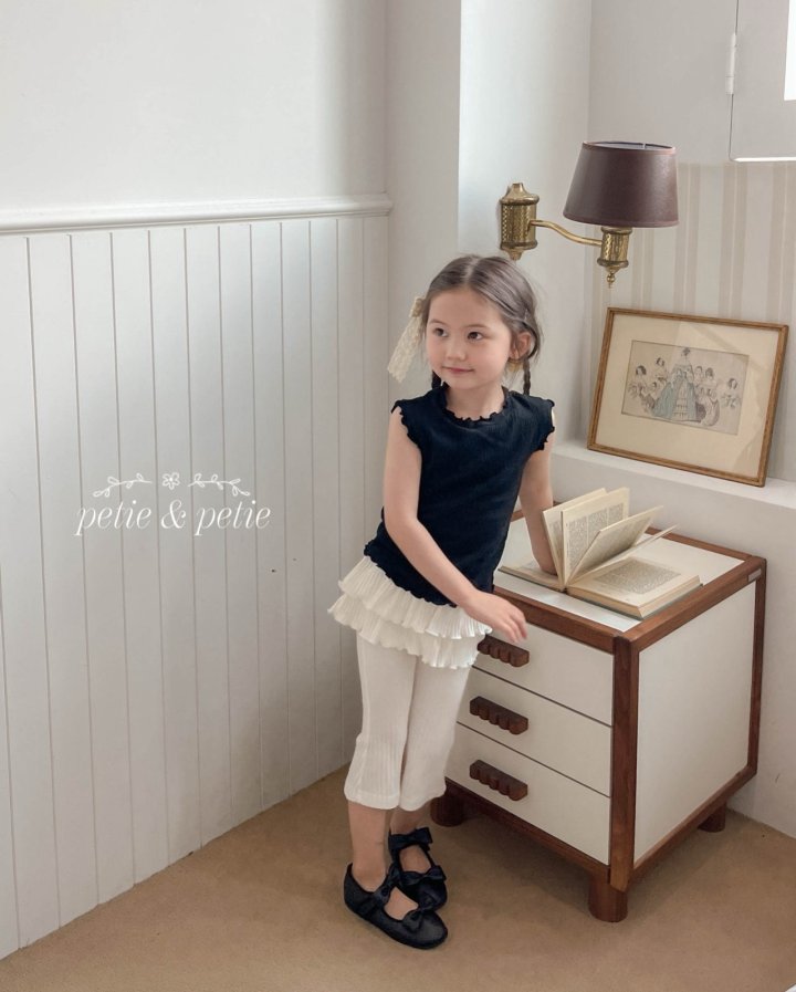 Petit & Petit - Korean Children Fashion - #magicofchildhood - Chic Wave Tee - 2