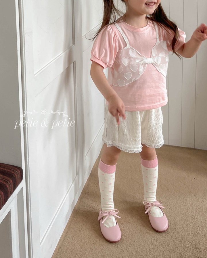 Petit & Petit - Korean Children Fashion - #magicofchildhood - Nana Lace Line Pants - 8